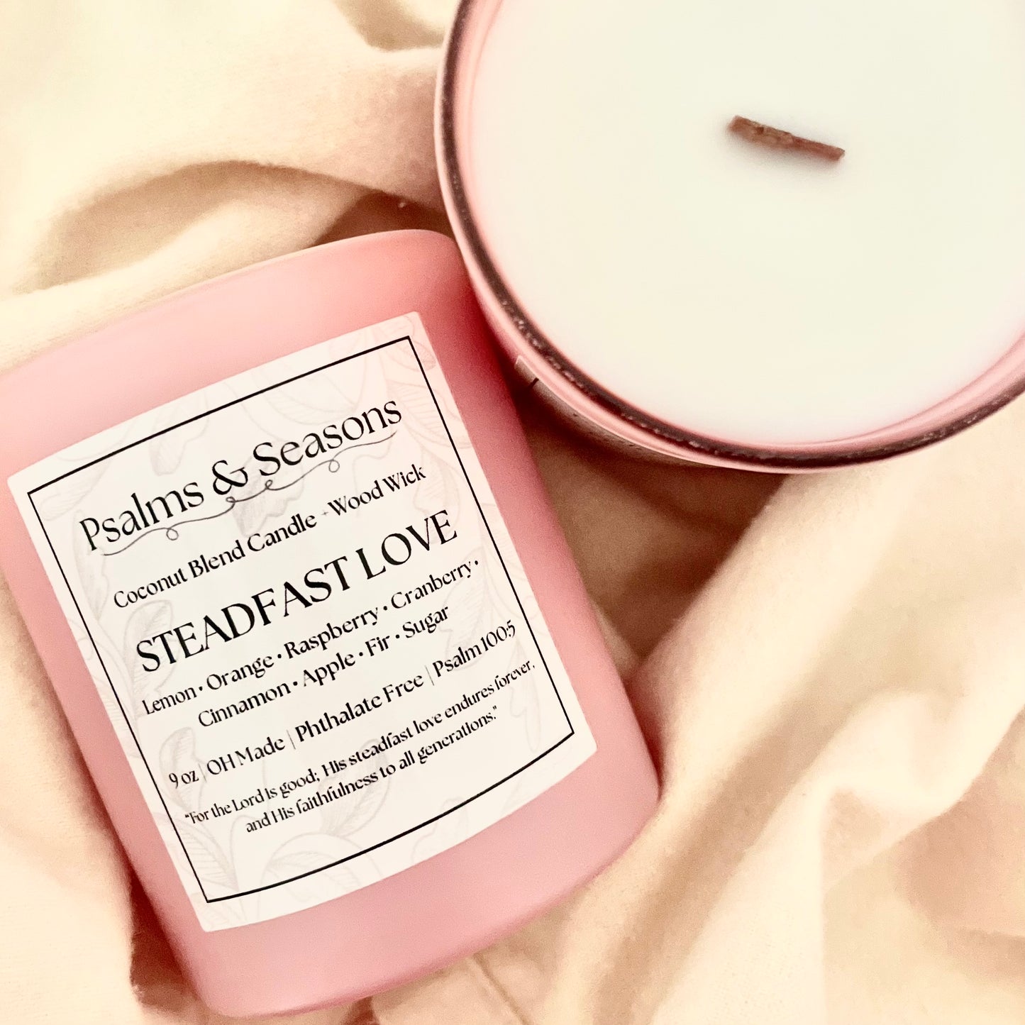 Steadfast Love Wood Wick