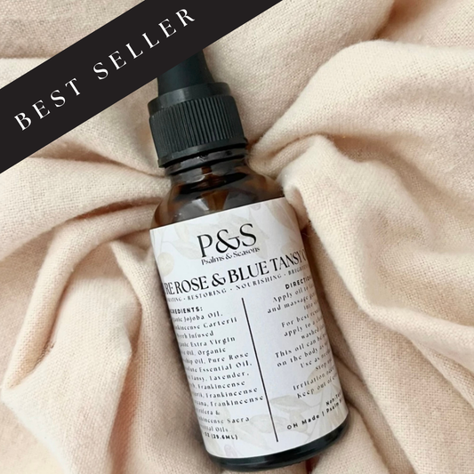 Pure Rose & Blue Tansy Oil