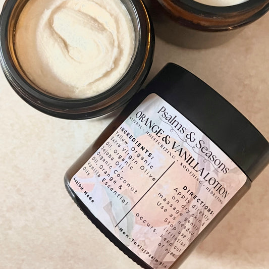 Orange & Vanilla Lotion