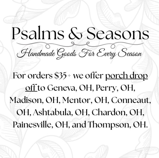 aLOCAL PORCH DROP OFF