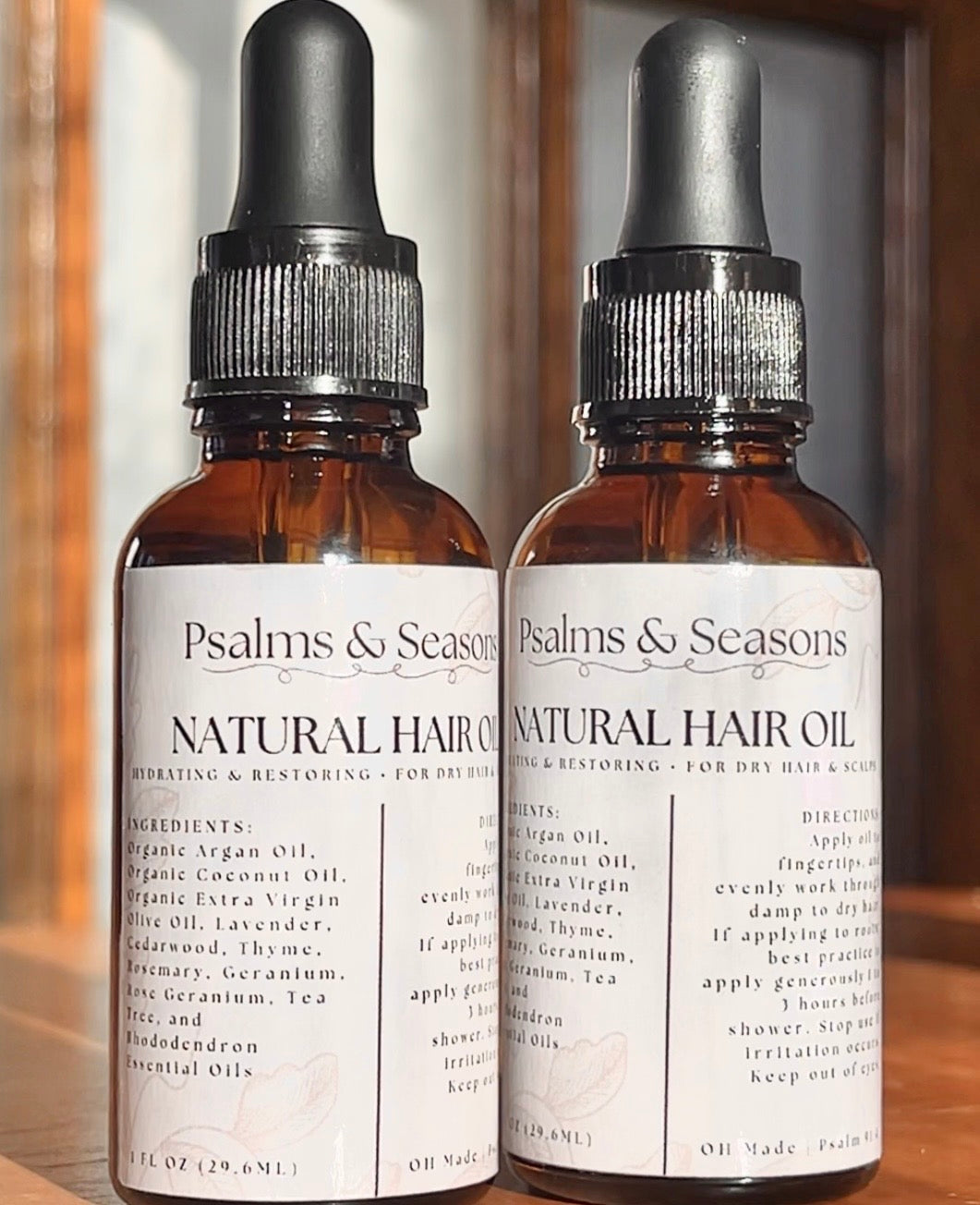 Natural Hair Oil