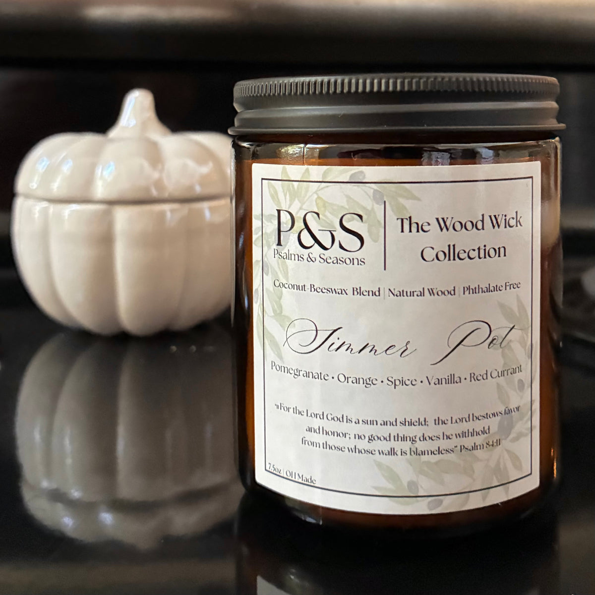 Simmer Pot Coconut-Beeswax Wood Wick