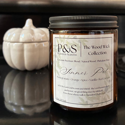Simmer Pot Coconut-Beeswax Wood Wick