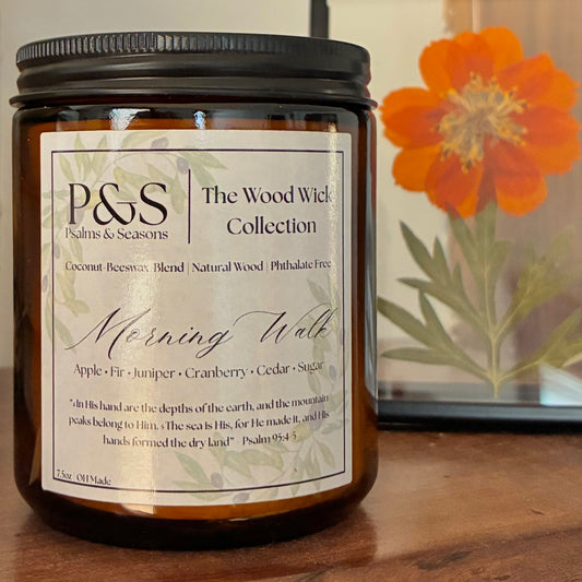 Morning Walk Coconut-Beeswax Wood Wick